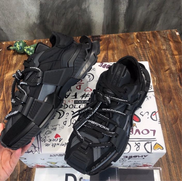 Adidasi Dolce & Gabbana Space Negru