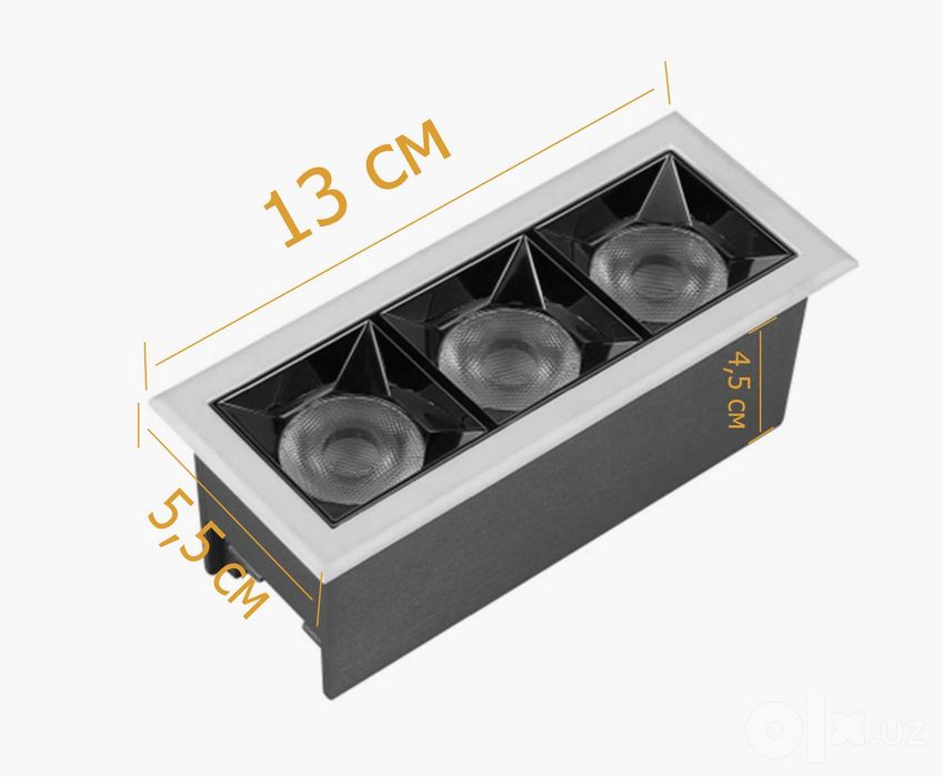 Линейный светодиодный светильник 12W