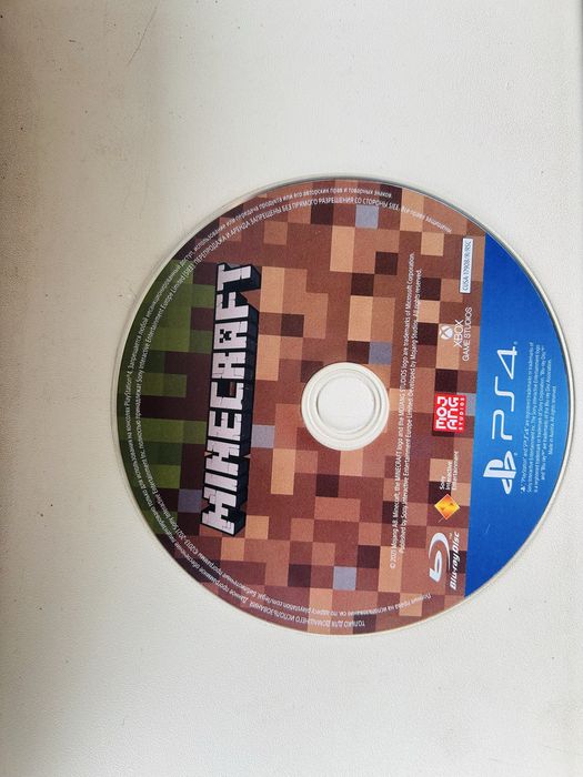 Диска майнкрафт на пс4-5