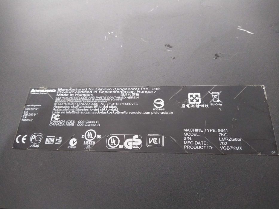 Unitate PC Dell Lenovo cu defect