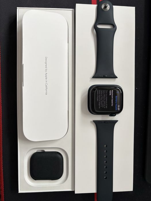 Apple watch series 9, 41mm, GPS, baterie 100% in stare excelenta
