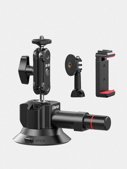Штатив на машину, присоске, трипод на присоске,Ulanzi