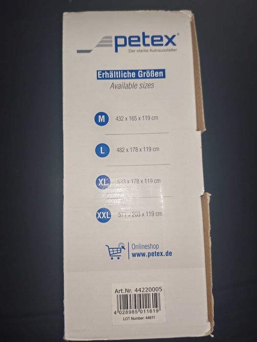 Покривало за автомобил  Petex