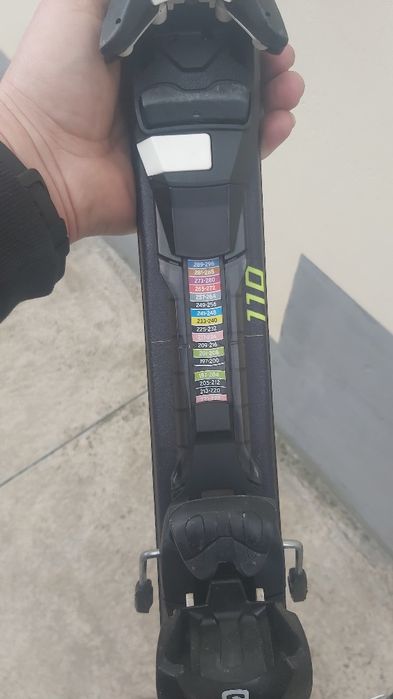 Schiuri Salomon 110 cm