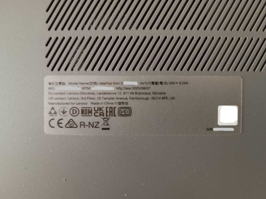 Lenovo Ideapad Slim 3