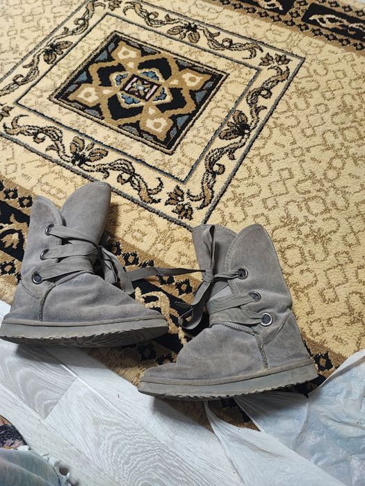 Сапоги угги серые 39р