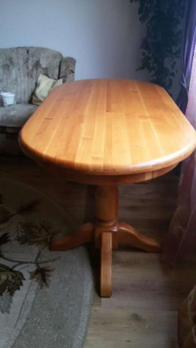 Masa bucatarie/sufragerie lemn cireș masiv