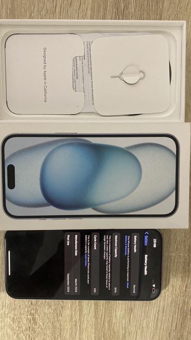 Iphone 15, Blue, 256GB