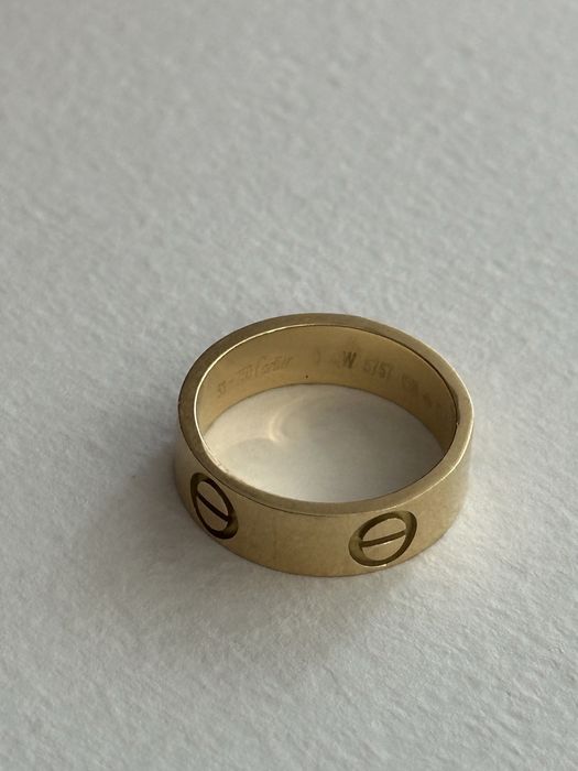 Кольцо Картье Cartier love литое