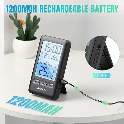 Termometru de piscină Raddy PT-5 Wi-Fi ,solar