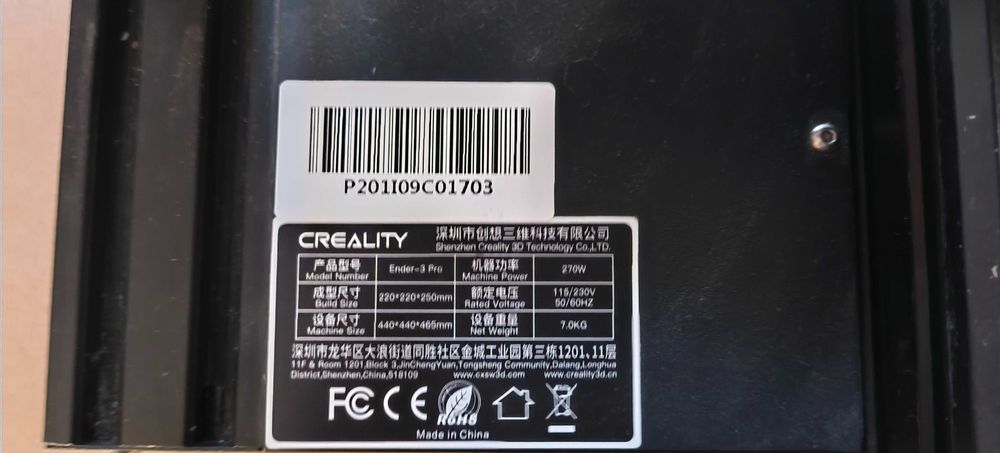 3D Принтер Creality Ender 3 Pro