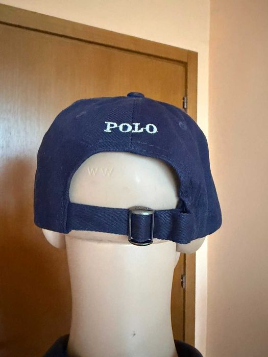 Шапка  с козирка Polo by Ralph Lauren тъмносиня