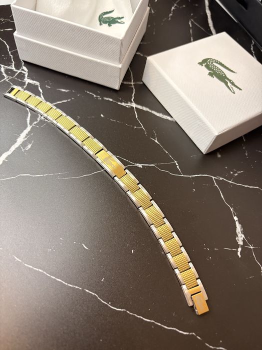 Brățară Lacoste Bicolor Gold/Silver – Elegantă | Cu cutie și săculeț