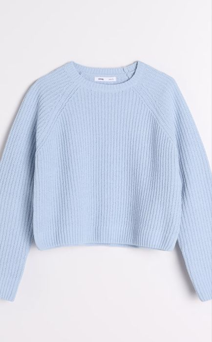 Син пуловер sinsay