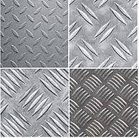 Лист алюминиевый рифленый