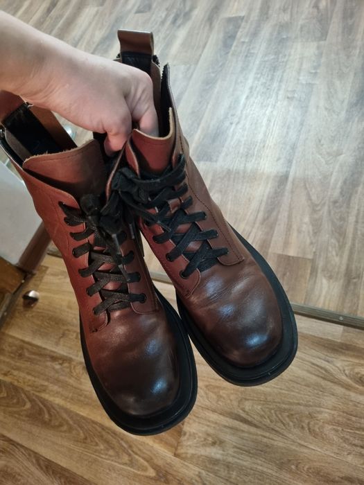 Кожанные ботинки Respect