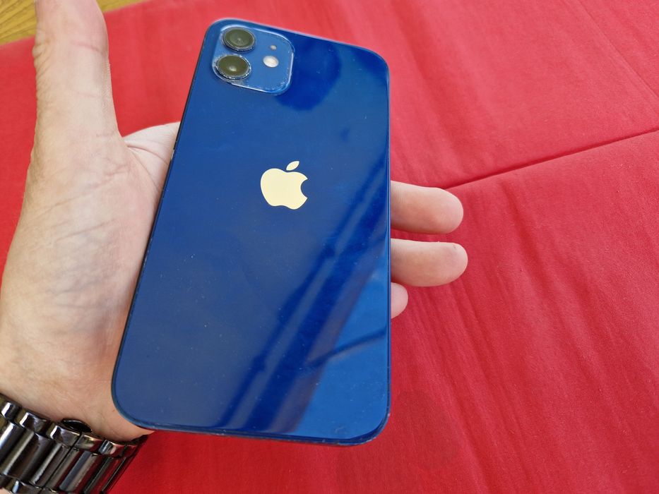 -Iphone 12, Blue, 128Gb, 4Ram, Bat: 100%, stare perfecta functionare, zgarieturi sticla, poze reale, doar telefonul, nici o restrictie