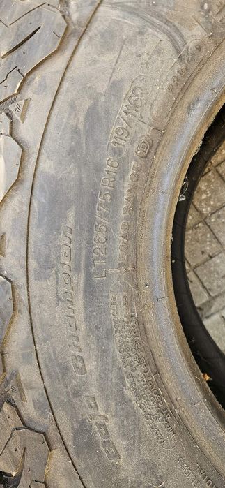 265/75/16 BF GOODRICH All-Terrain