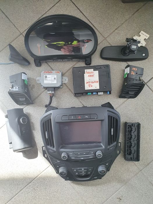 Volan opc line Opel Insignia 2016 Display navi ceas bord, Modul navi