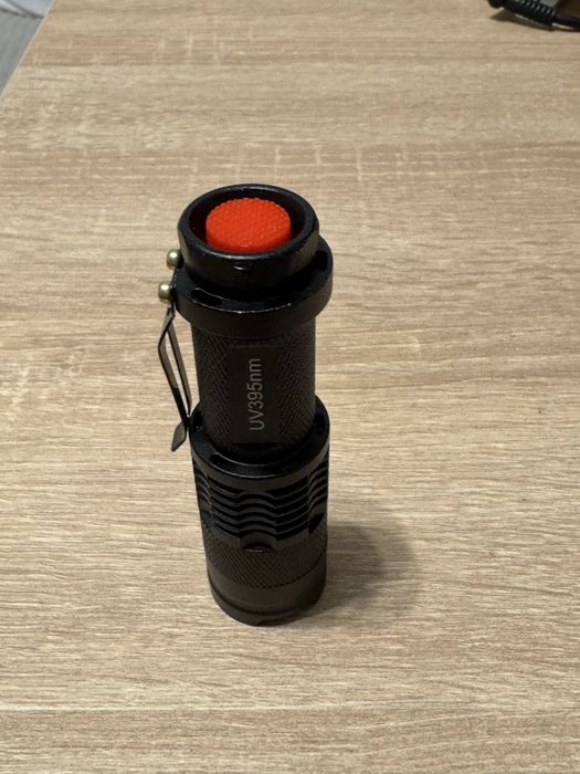 Lanterna UV, 395 nm, Negru