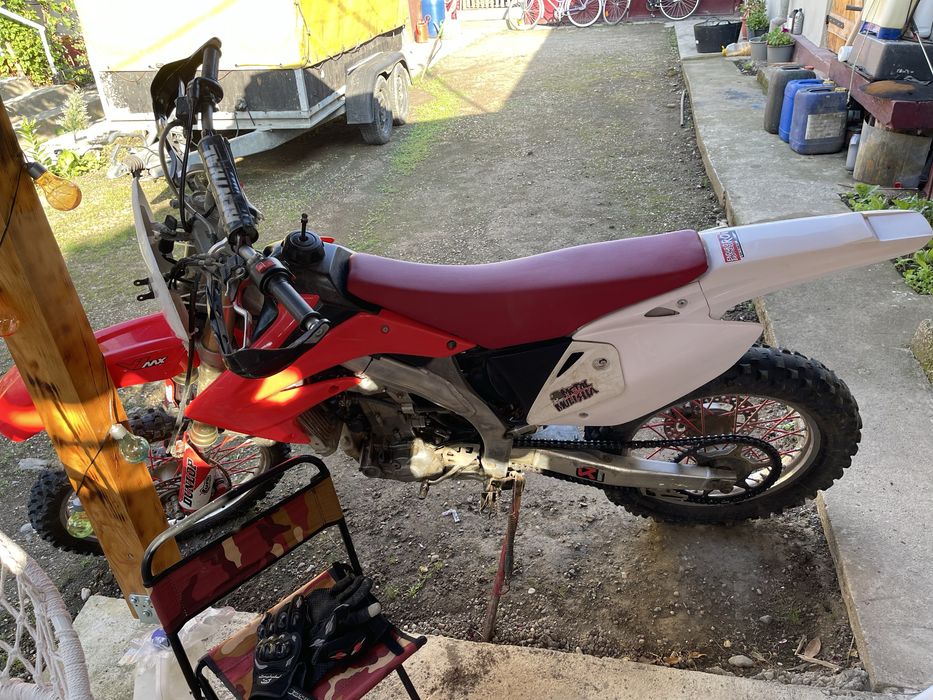 Honda CRF 450X 2007 (pornire la buton) (schimb cu Honda CBR, Suzuki 650S, Kawasaki Ninja)