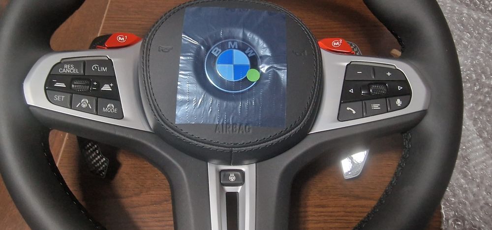 Volan bmw g30 g05 g06.g11 g31 nou full incalzire padele carbon traffic