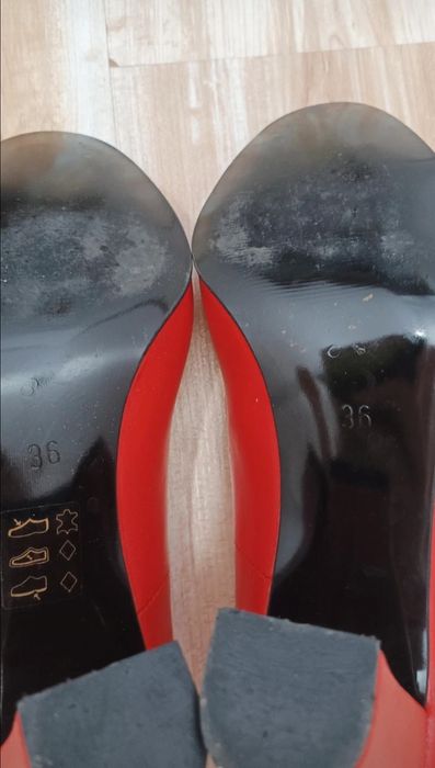 Pantofi piele Ficosan, Nr 35 și 36. Noi