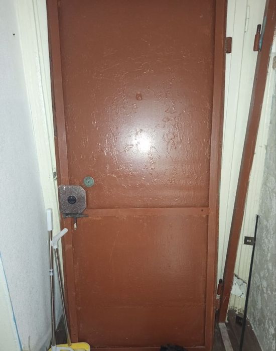 Железная входная дверь