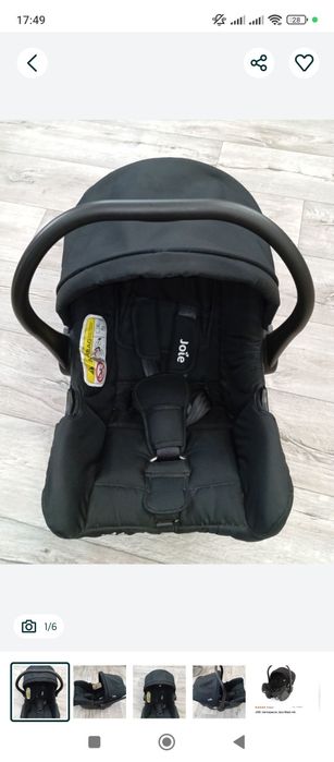 Автокресло  автолюлька Joie