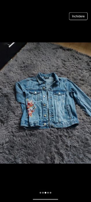 Geacă de blugi cusută