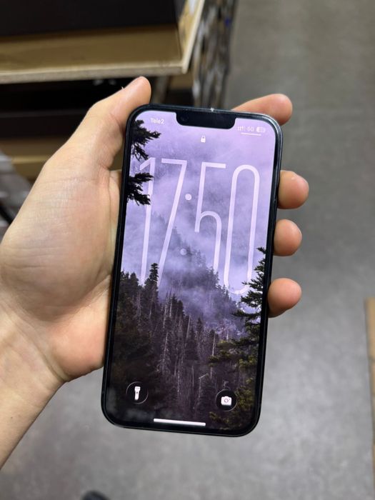 iPhone 14 черный цвет , 256гигабайт.