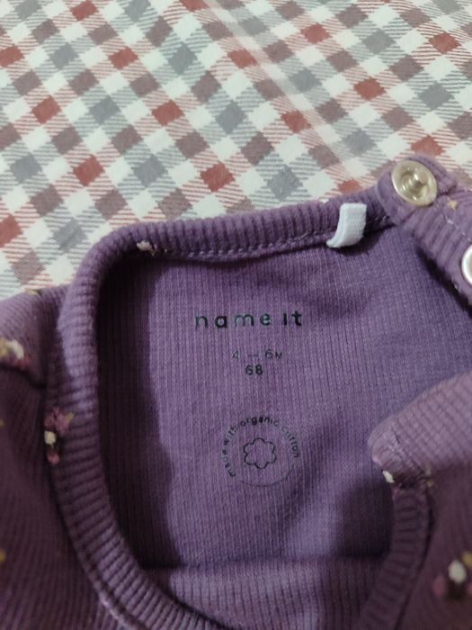 Комплект рокля+чорапогащник за малка дама, 68 размер