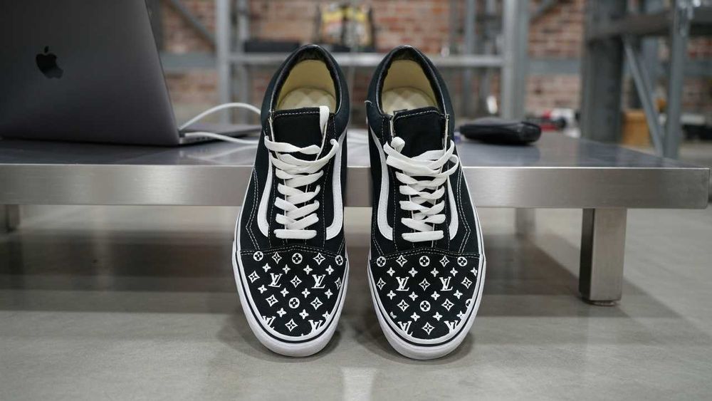 Vans x Louis Vuitton Old Skool оригинални кецове маратонки НОВИ