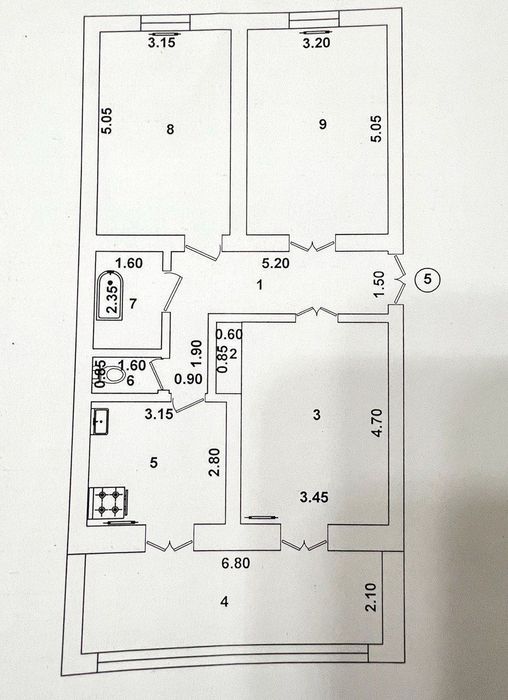 Махтумкули  Ташсельмаш  3/1/3 87м² дом культурного наследия  Высокопот