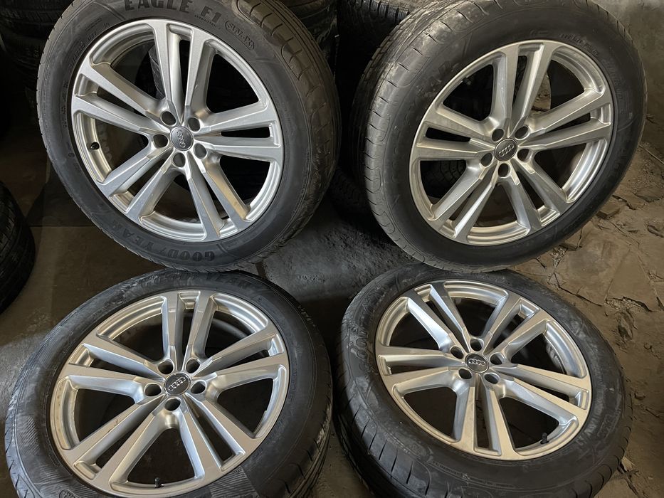 jante originale audi r20 q7 q5 echipate cu anvelope vara ca noi