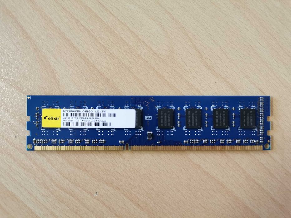 Crucial, Elixir, G.skill, Mushkin 4GB DDR3 рам памети