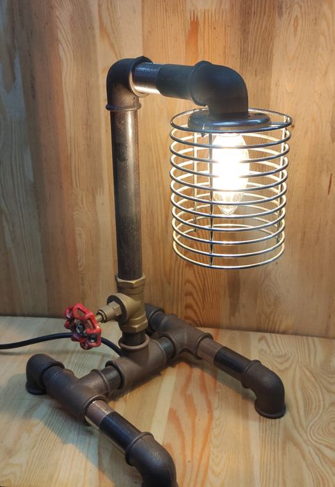 Лампа 3/4 металлическая