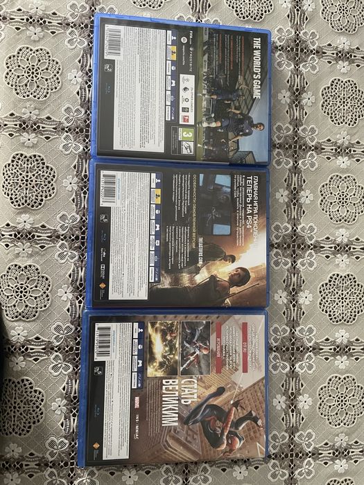 Игры диски для PlayStation 4
