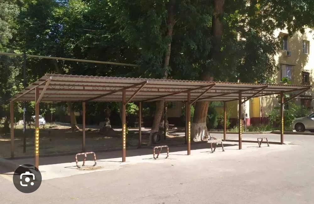 Авто навес на заказ. 270минг м²
