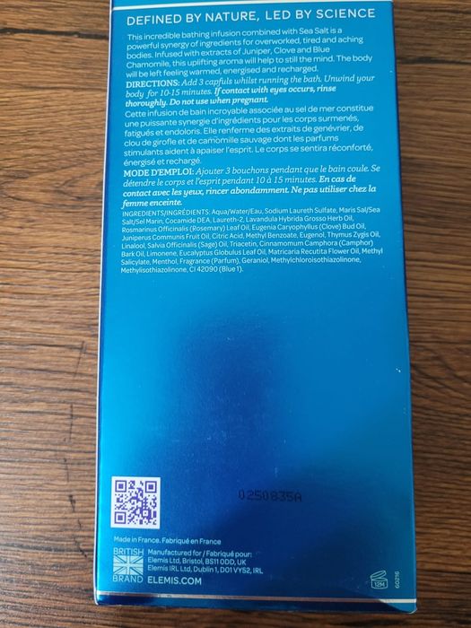 Balsam Elemis pentru baie