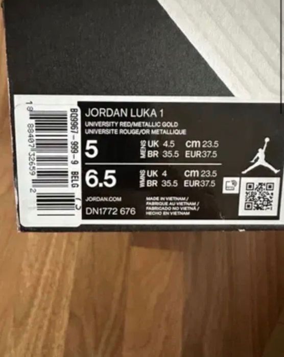 Детски снейкъри Jordan Luka 1