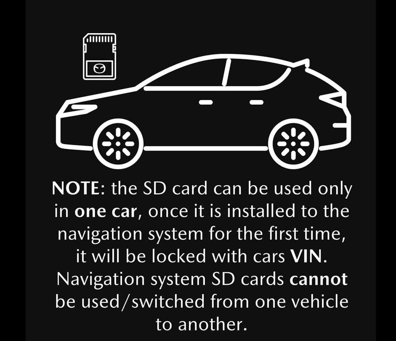 Card navigație Mazda MZD Connect 2 3 6 CX-3 CX-5 Europa 2025