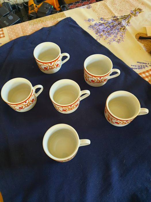 Servici cafea portelan fin