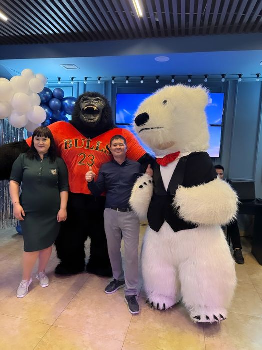 Мишка Умка, Тедди, Горилла. Аниматоры и прокат.