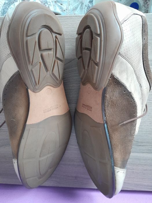 Италиански мъжки кожени обувки Alec Kampinsky Vero cuoio