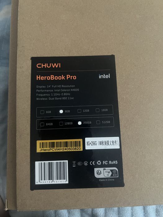 Ноутбук Chuwi HeroBook Pro 14.1