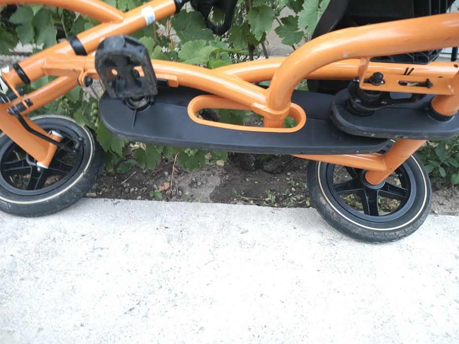 Kart cu pedale  BERG Buddy Orange pentru copii de la 3 la 8 ani