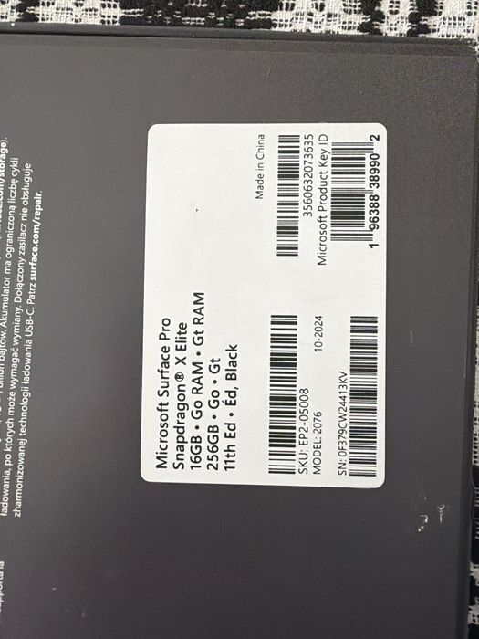 Microsoft Surface Pro 11