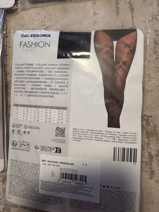 Lot 4 perechi dresuri noi marime M/L Calzedonia