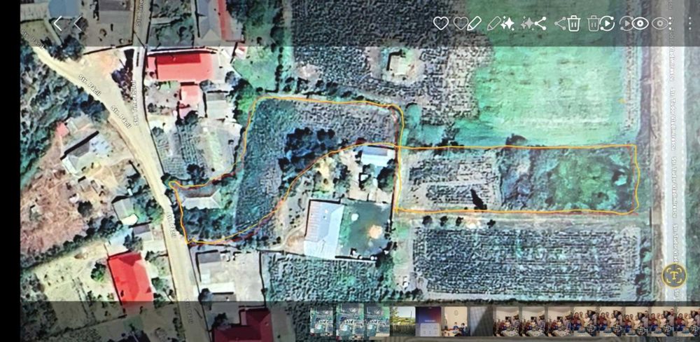 Teren de vanzare plus casa in sat Bogesti